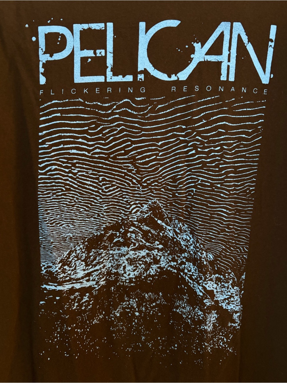 Pelican Band Tee Black & Blue US Size Medium